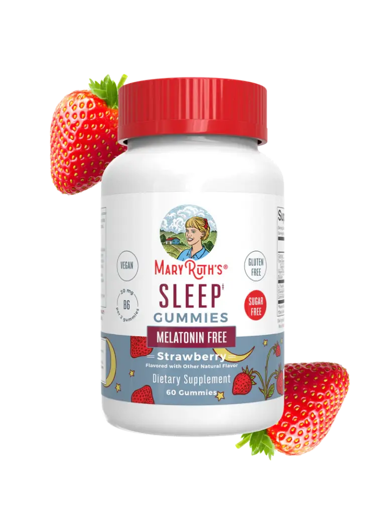 MaryRuth's, Sleep Gummies, Melatonin Free, Strawberry