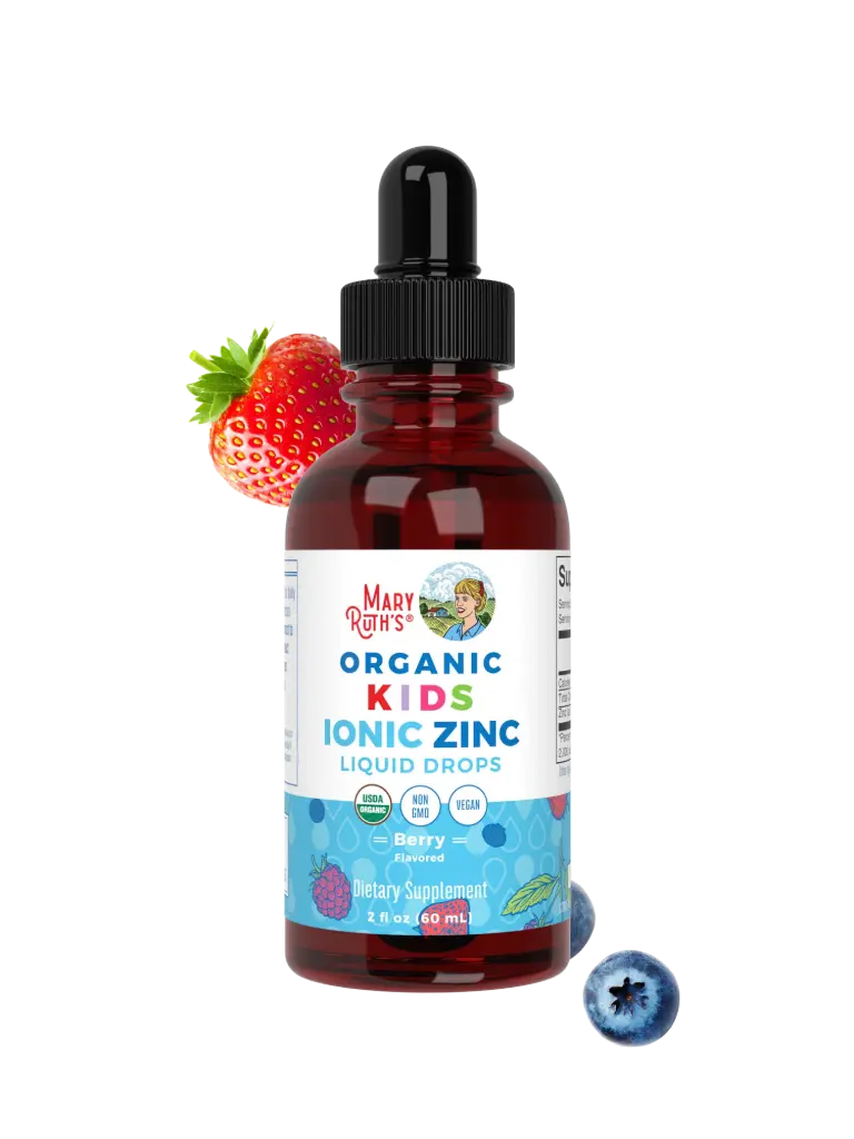 MaryRuth's, Organic Kids Ionic Zinc Liquid Drops, 4-13 Years, Berry
