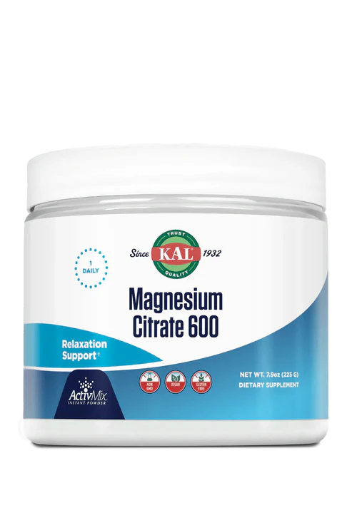 Kal Magnesium Citrate 600 ActivMix Instant Powder