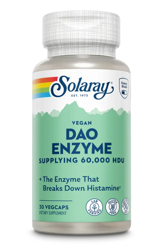 Solaray, Vegan DAO Enzyme, 4.2 mg 30 VegCaps