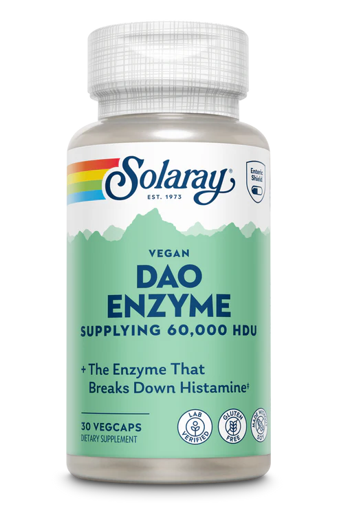 Solaray, Vegan DAO Enzyme, 4.2 mg 30 VegCaps