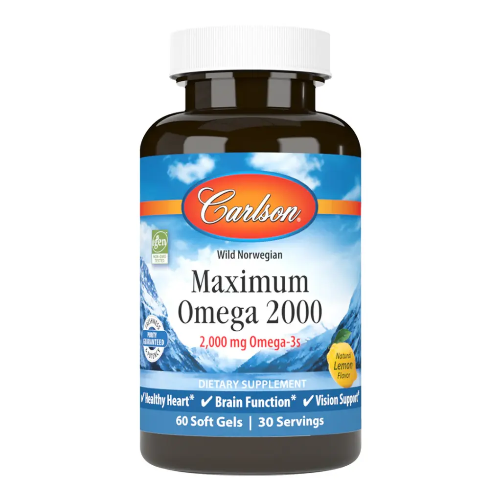 Carlson Maximum Omega 2000 60 SoftGels