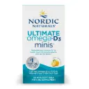 Nordic Naturals, Ultimate Omega®-D3 Minis, Great Lemon