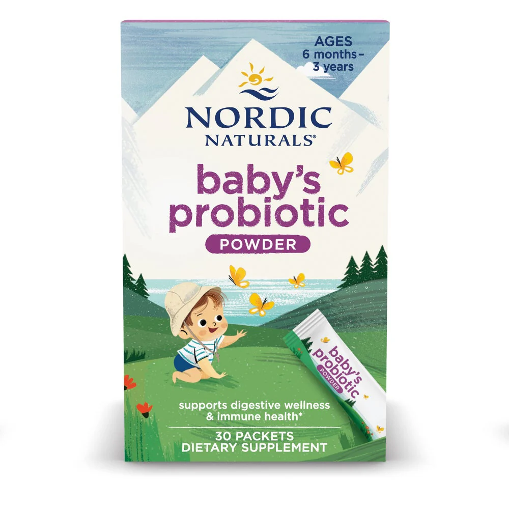 Nordic Naturals, Baby's Probiotic Powder, Ages 6 Months-3 Years