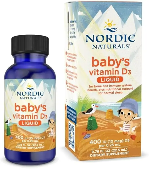 Nordic Baby's Vitamin D3 Liquid 400IU