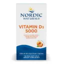 Nordic Naturals, Vitamin D3 5000, Orange, 125 mcg (5,000 IU), 120 Mini Soft Gels