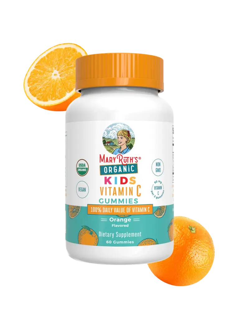 MaryRuth's, Organic Kids Vitamin C Gummies, Orange