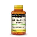 Mason Natural, Whole Herb Saw Palmetto, 500 mg