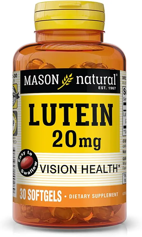 MASON NATURAL Lutein 20 mg with Vitamin E