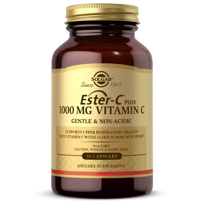 Solgar, Ester-C® Plus, 1000 MG Vitamin C - 50 Capsules