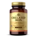 Solgar, Chelated Iron, (25 mg per Tablet) - 100 Tablets