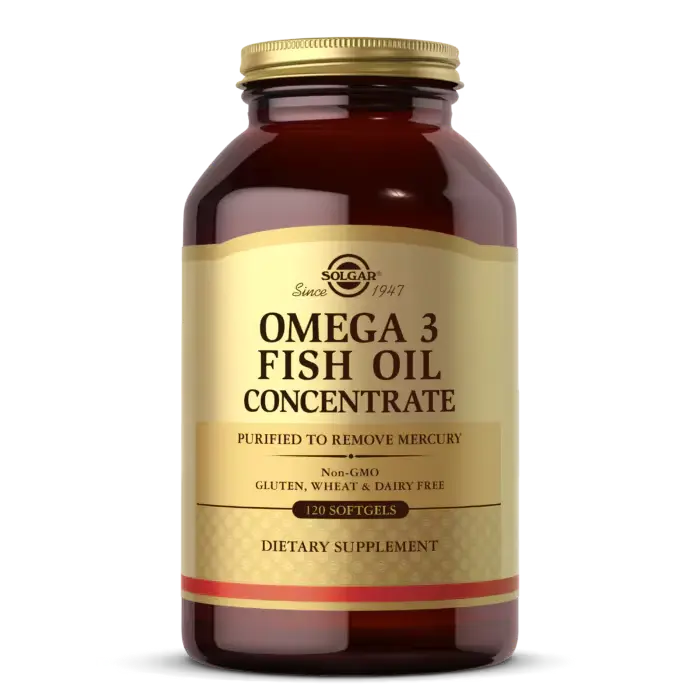 Solgar, Omega 3 Fish Oil Concentrate, 120 Softgels