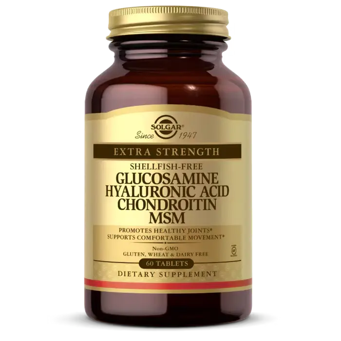 Solgar, Glucosamine Hyaluronic Acid Chondroitin MSM