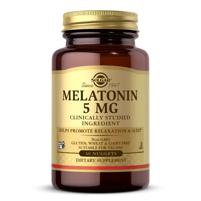 Solgar, Melatonin, 5 mg - 60 Nuggets