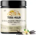 Terra Origin, Collagen + Protein Bone Broth, Vanilla