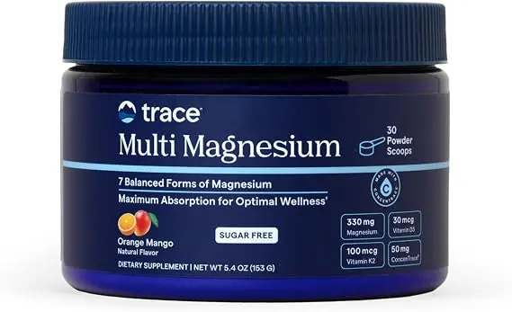 Trace, Multi Magnesium, Orange Mango, 5.4 oz (153 g)