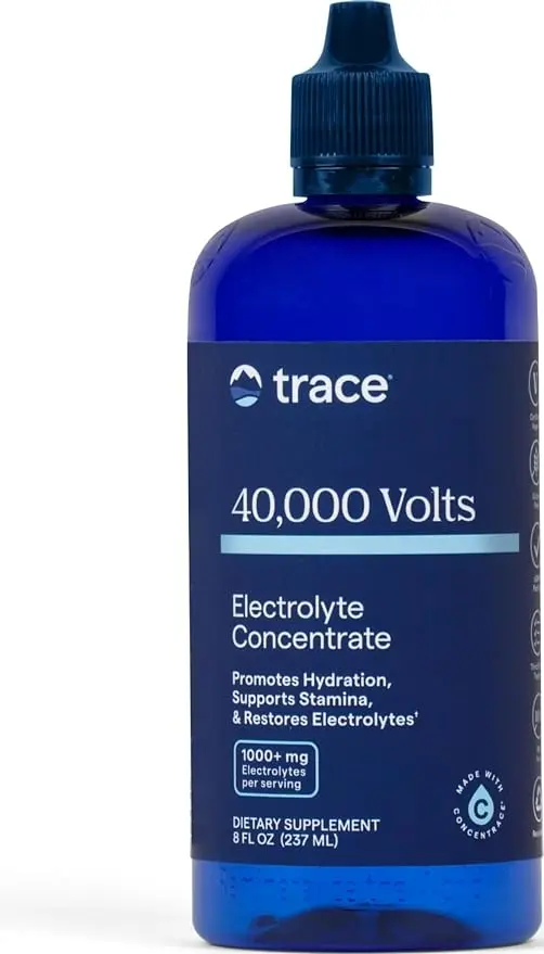 Trace, 40,000 Volts, Electrolyte Concentrate, 8 fl oz (237 ml)