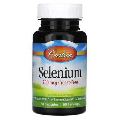 Carlson, Selenium , 200 mcg,