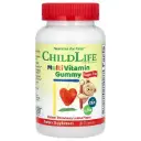 ChildLife Essentials, Multi Vitamin Gummy, Natural Strawberry Lemon