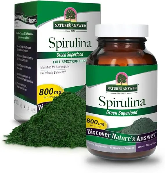 Nature's Answer SPIRULINA 400 MG