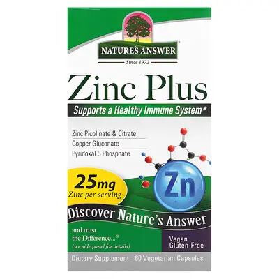 Nature's Answer ZINC PLUS s