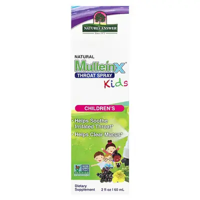 Nature's Answer Mullein-X Children's Throat Spray 60ml