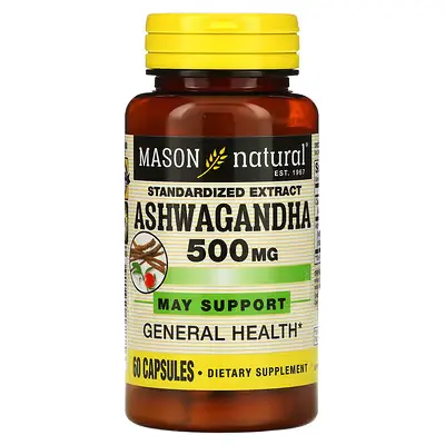 Mason Naturals Ashwagandha 500mg