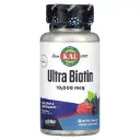 KAL Ultra Biotin ActivMelt, Mixed Berry 10000mcg