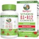 MaryRuth's Organics Vitamin D3+B12 Gummies, Strawberry