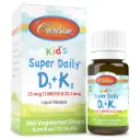 Carlson Kids Super Daily D3 + K2 drops