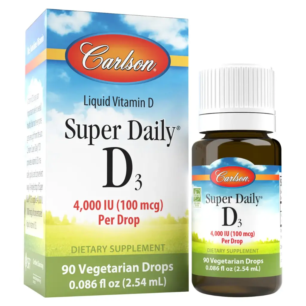 Carlson Super Daily D3 4000IU 10.3 ml