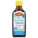 Carlson Kids The Very Finest Fish Oil (VFFO) Lemon 200 ml – Omega-3 DHA & EPA for Children