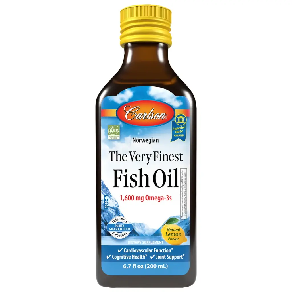 Carlson, Norwegian, The Very Finest Fish Oil, Natural Lemon, 6.7 fl oz (200 ml)