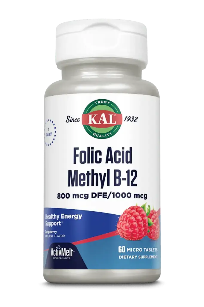 KAL Folic Acid Methyl B-12 ActivMe 800mcg