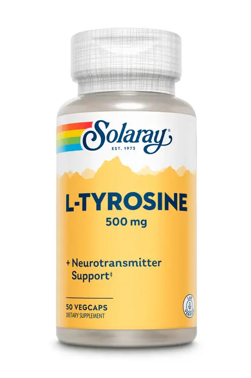 Solaray L-Tyrosine, Free Form 500mg