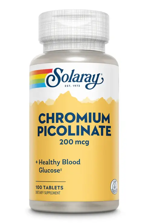 Solaray Chromium Picolinate 200mcg,