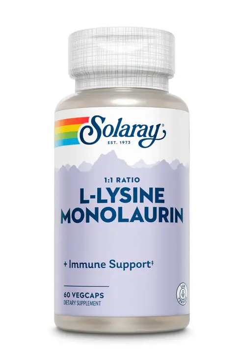 Solaray L-Lysine Monolaurin 1:1 Ratio