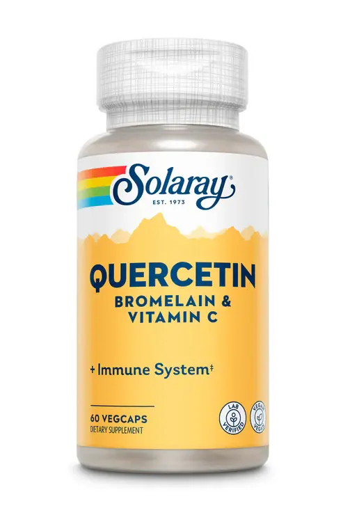 Solaray QBC Plex, Quercetin & Bromelain & C