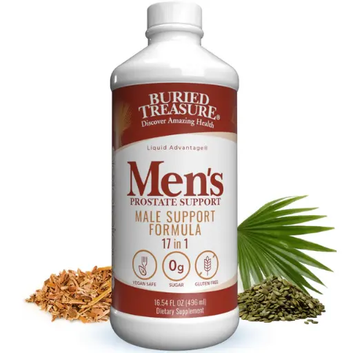 Men’s Prostate Formula – Liquid Blend with Saw Palmetto, Stinging Nettle, Pygeum, Selenium, and Zinc