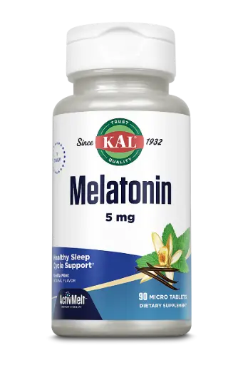 KAL Melatonin 5mg, Lozenge, Vanilla Mint