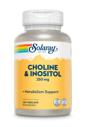 Solaray Choline & Inositol, Veg Cap