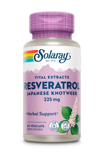 Solaray Triple Strength Resveratrol, 225mg