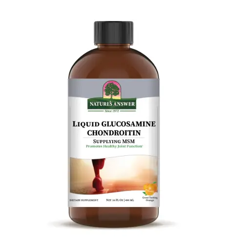 Nature's Answer Liquid Glucosamine Chondroitin, Orange