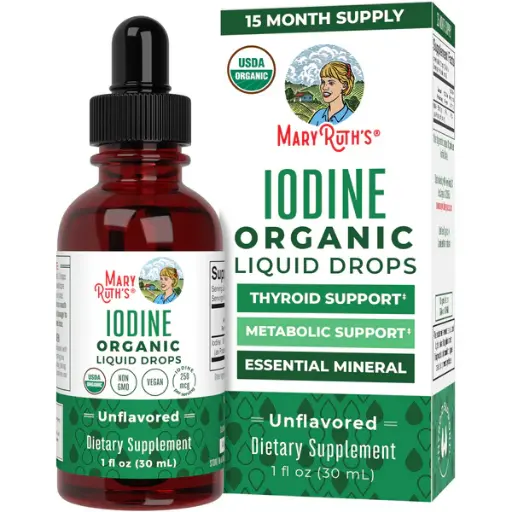 Nascent Iodine Liquid Drops