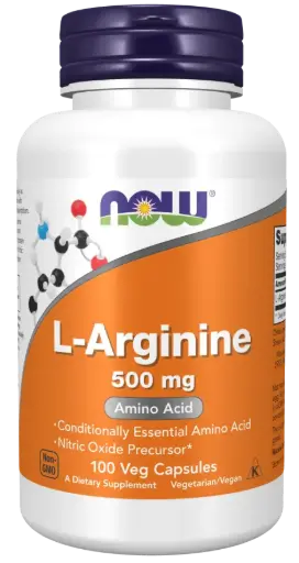 NOW L-Arginine, 500 mg