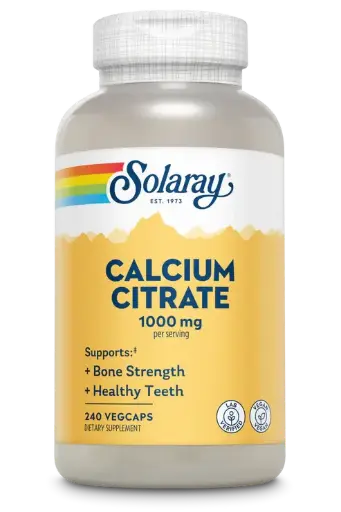 Solaray Calcium Citrate 1000mg 240 vc