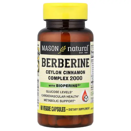 Mason Berberine Ceylon Cinnamon Complex 2000