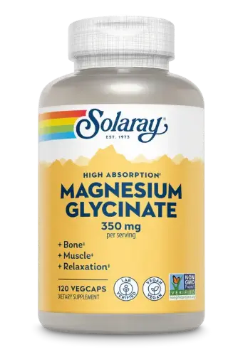 Solaray Magnesium Glycinate 350mg 120 VC