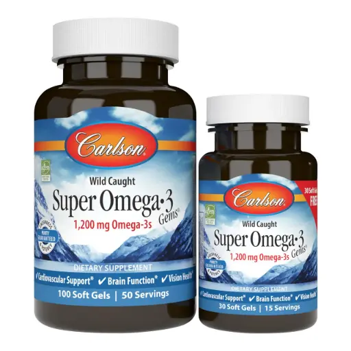 Carlson Super Omega-3 Gems 100+30 SG