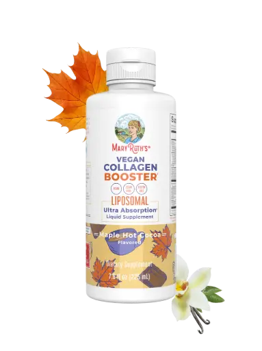 MaryRuth's, Vegan Collagen Booster Liposomal, Maple Hot Cocoa